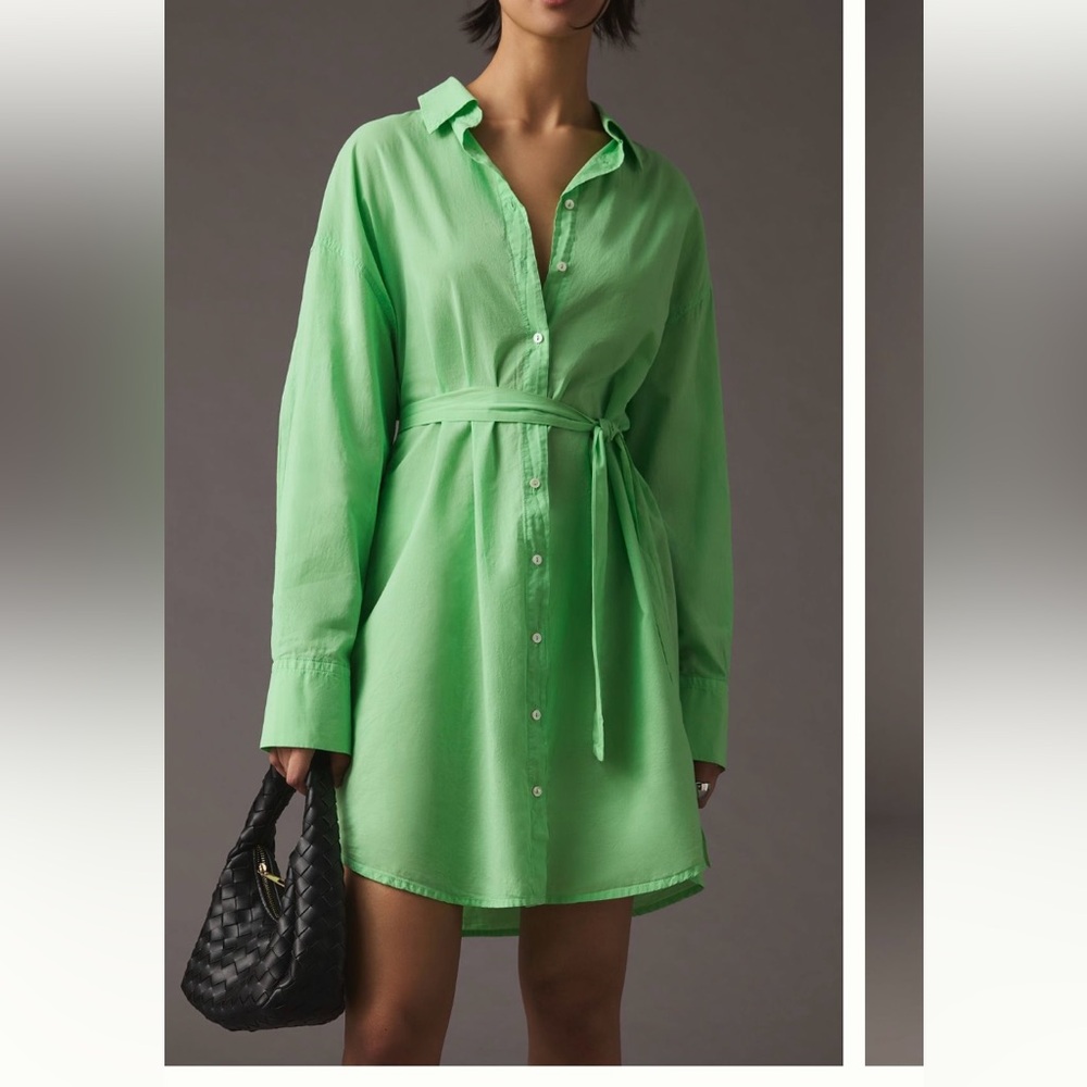 Velvet by Graham & Spencer Addison Belted Shirt Dress - Picture 2 of 12